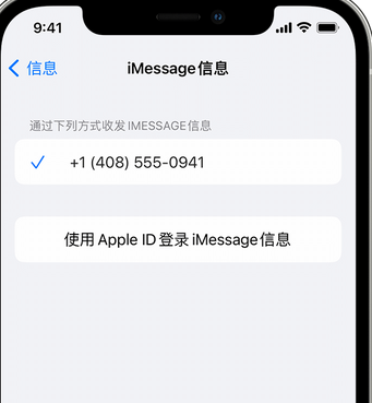 垣曲apple维修iPhone上无法正常发送iMessage信息 